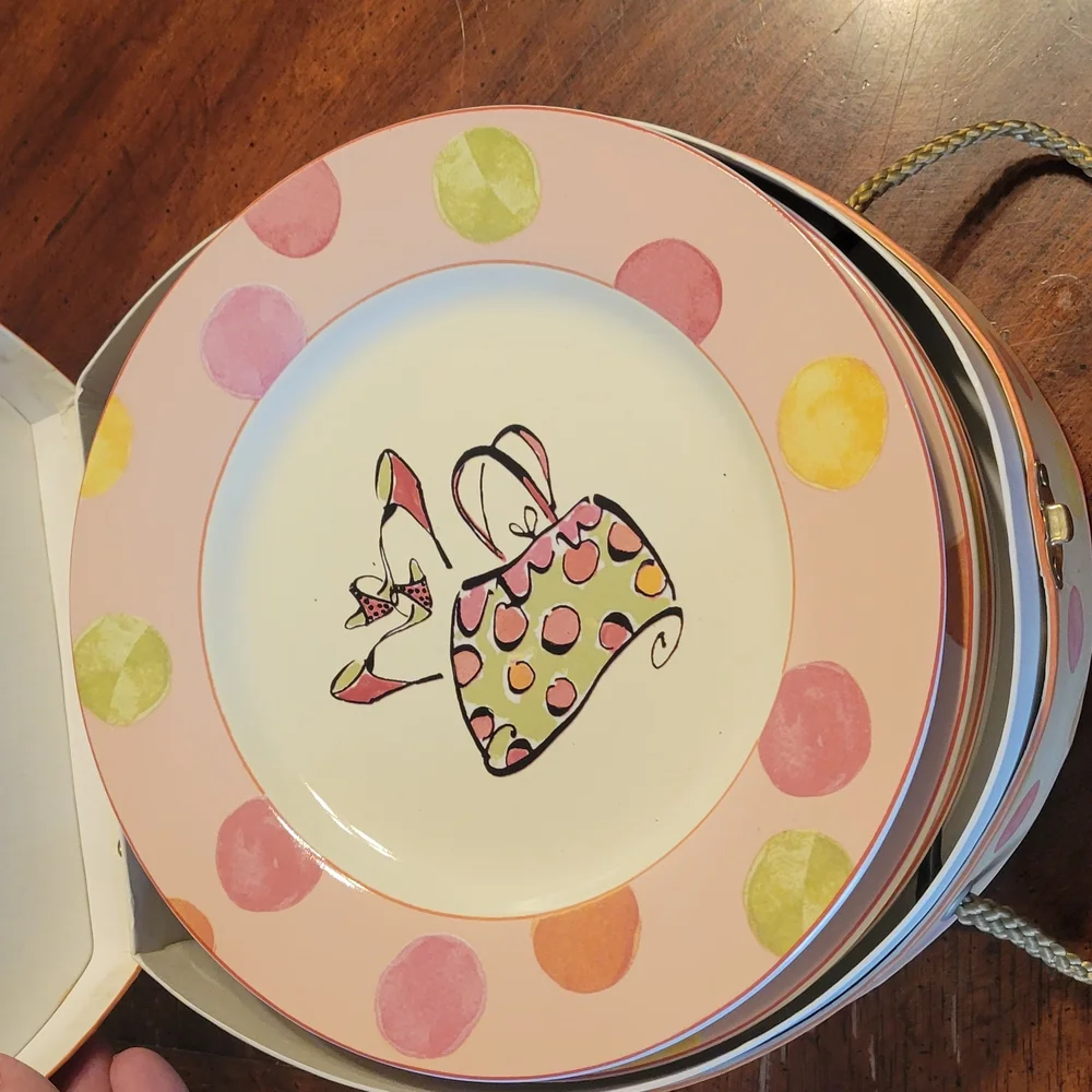 Rosanna Cream Plate - Picture 4 of 6